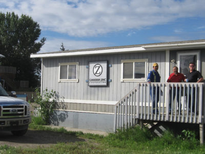 Canadian Zinc's Fort Simpson Office