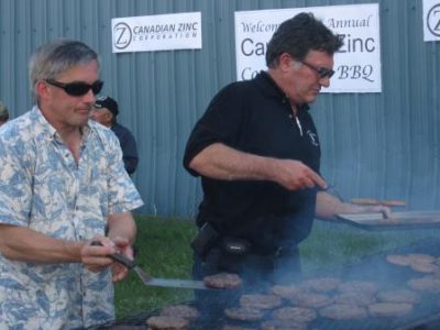 Canadian Zinc Community BBQ in Fort Simpson